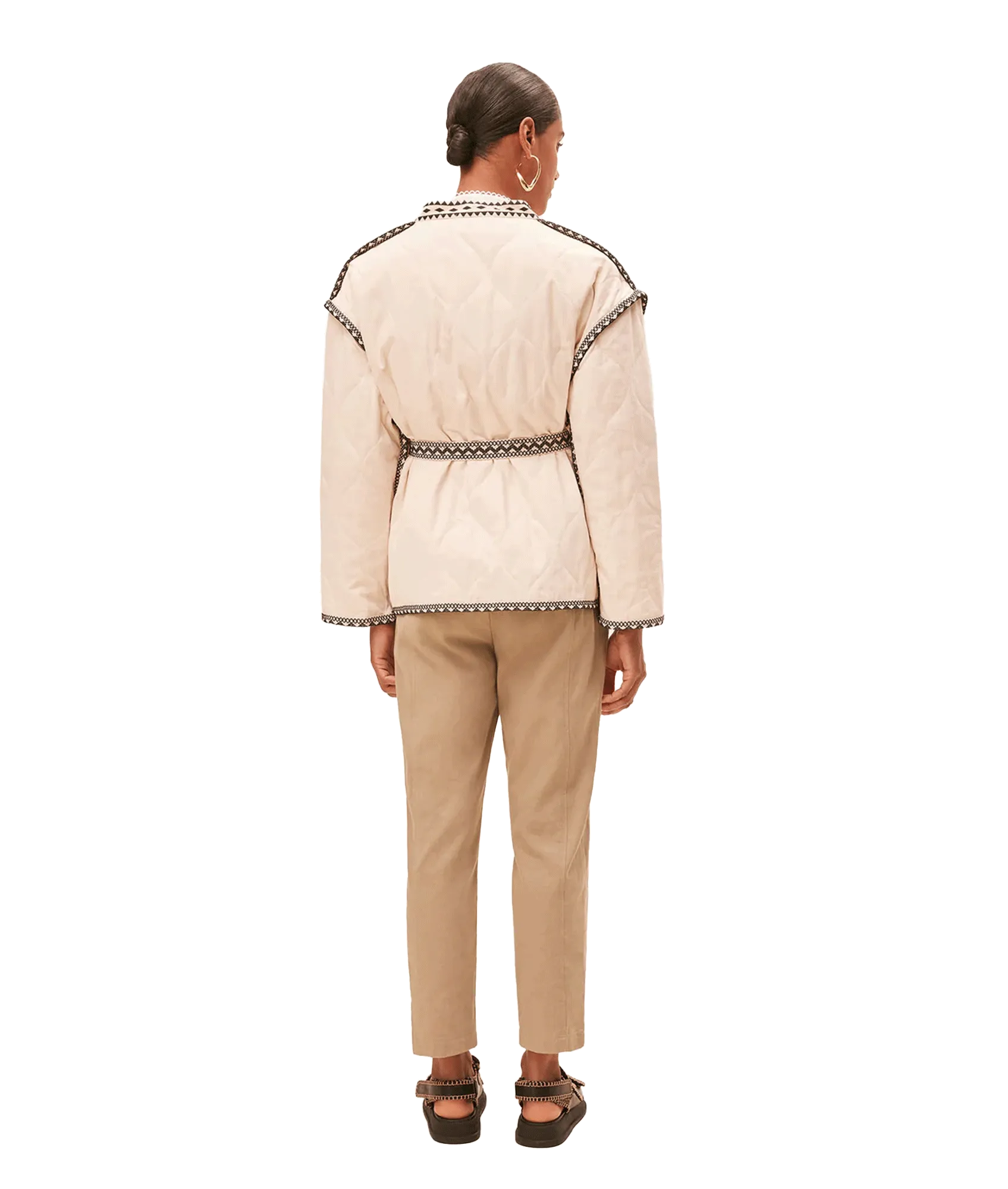 Evan Padded Jacket - Cream