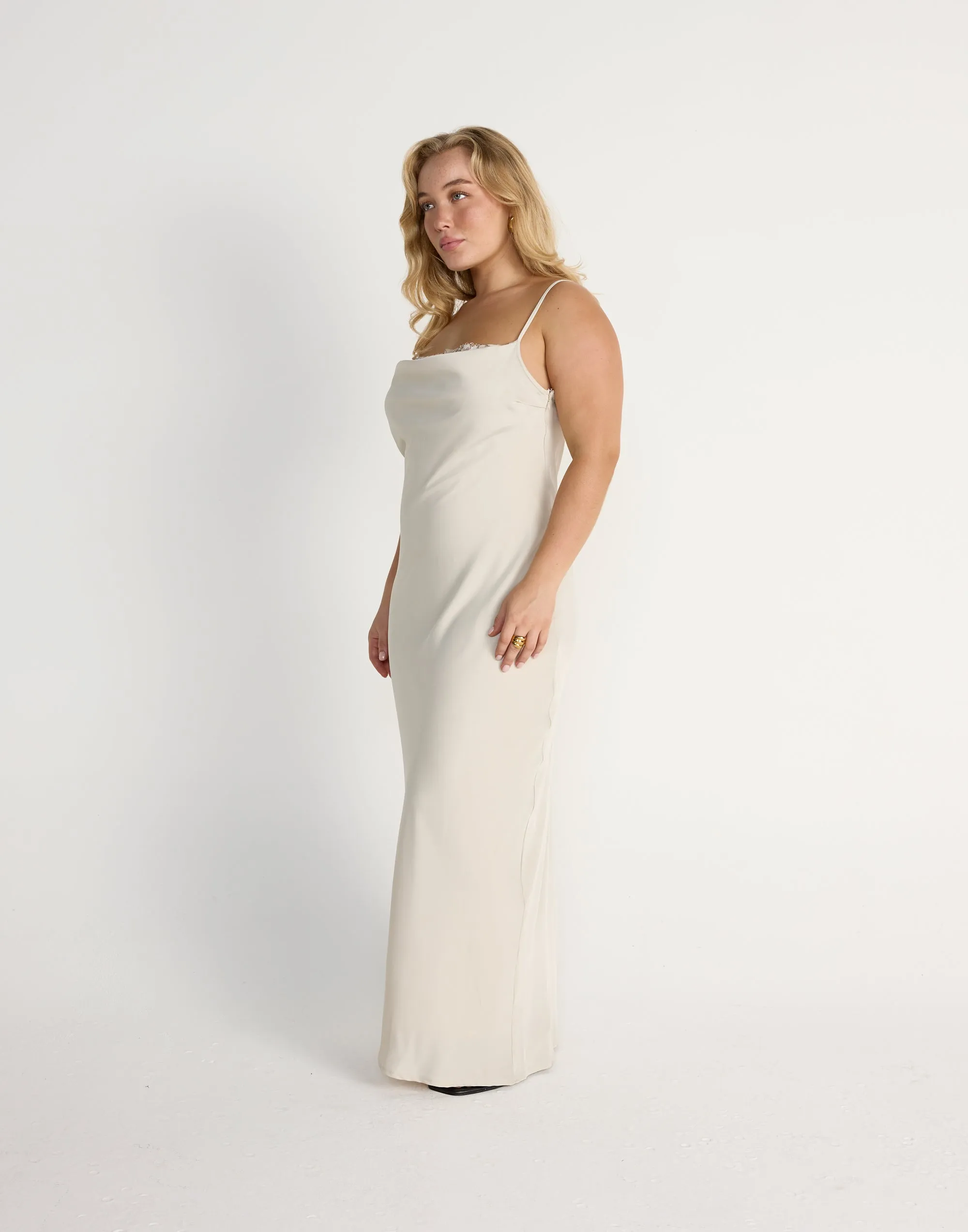 Fated Maxi Dress (Oat)