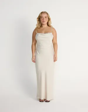 Fated Maxi Dress (Oat)