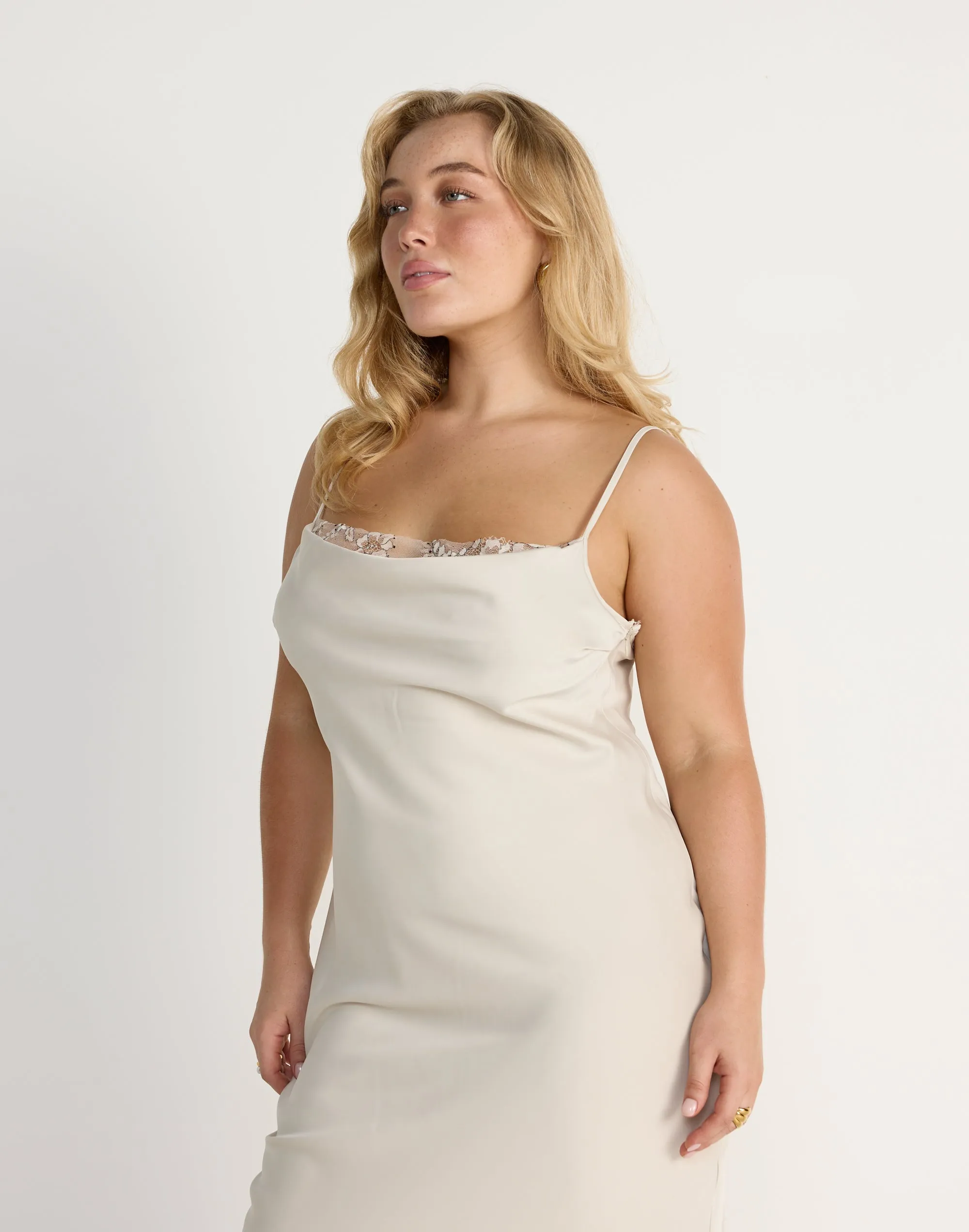 Fated Maxi Dress (Oat)