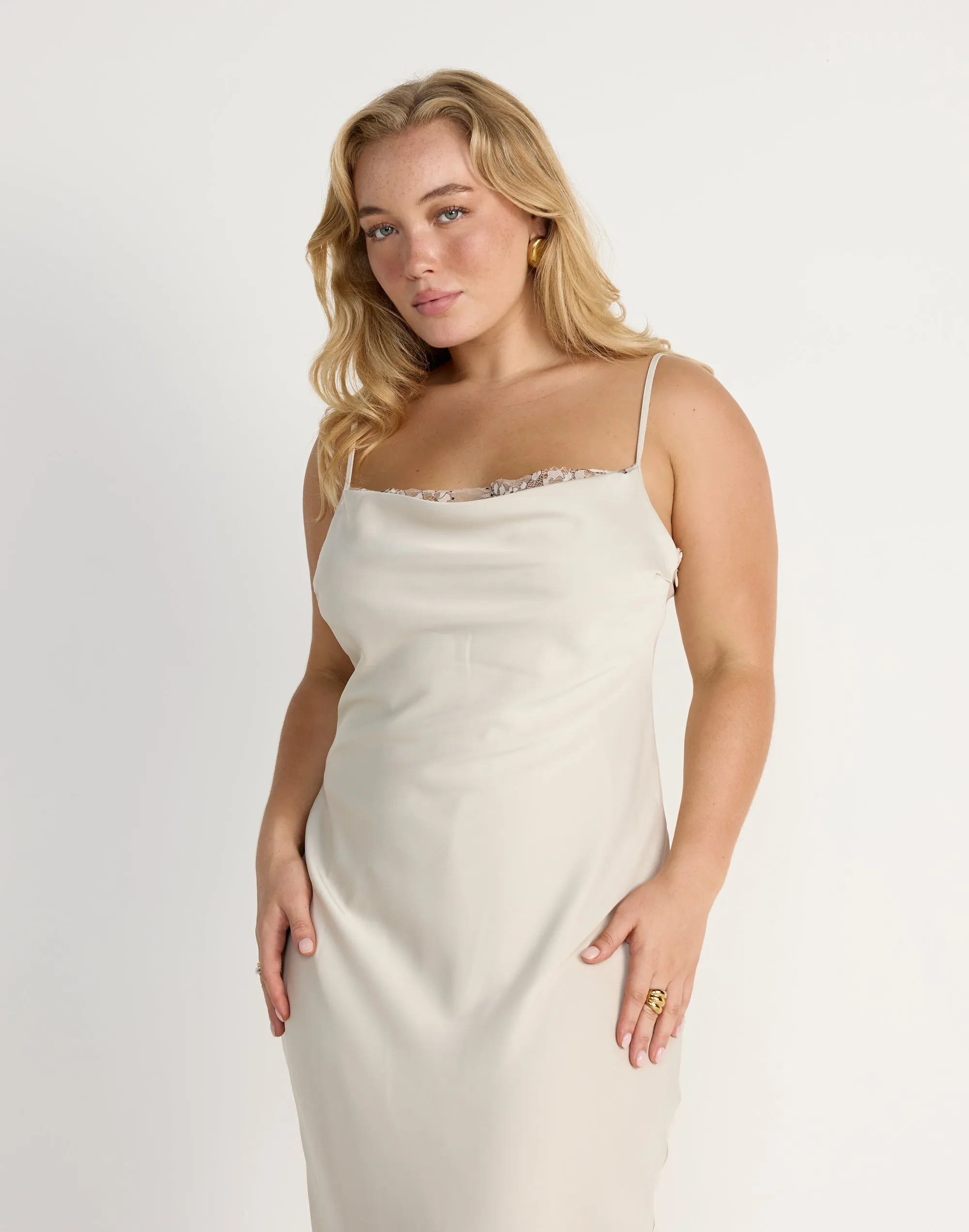 Fated Maxi Dress (Oat)