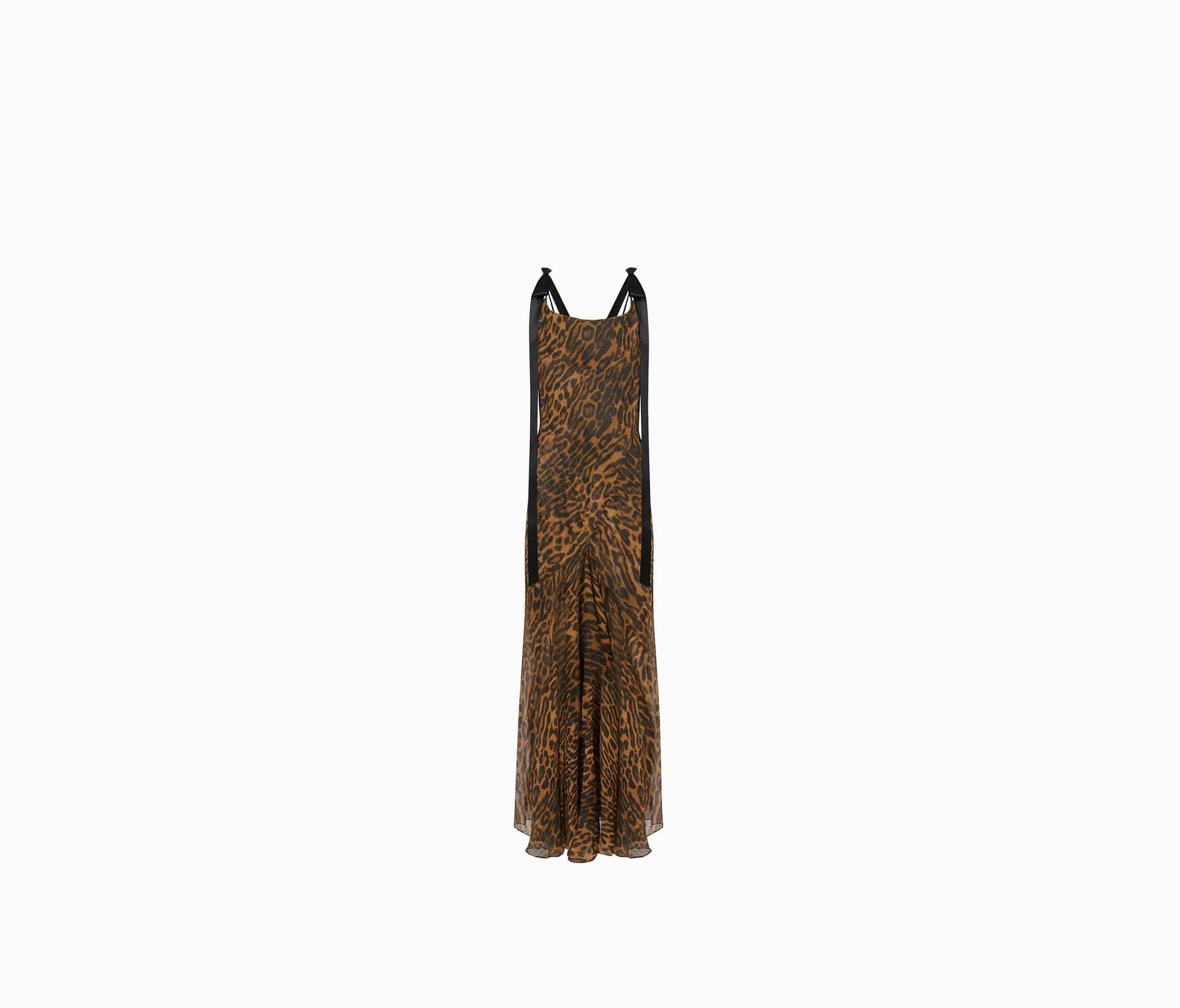 LONG SILK DRESS